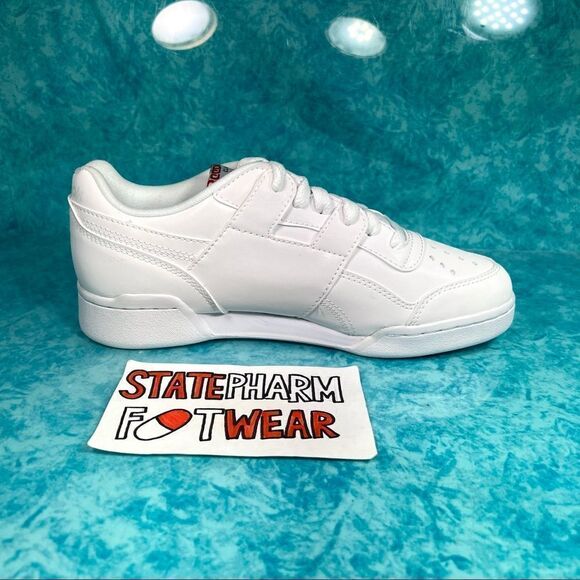 Reebok Workout Plus 'White Skull Grey' - Picture 3 of 5